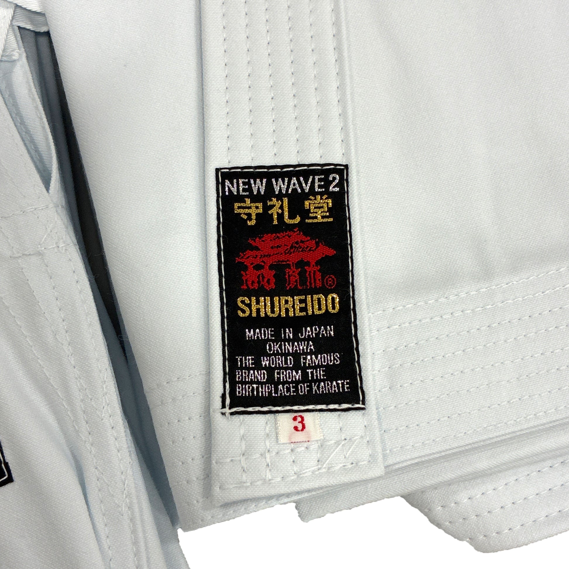 Karategui Shureido New Wave 2 - Gi de Peso Medio para Kata y Kumite