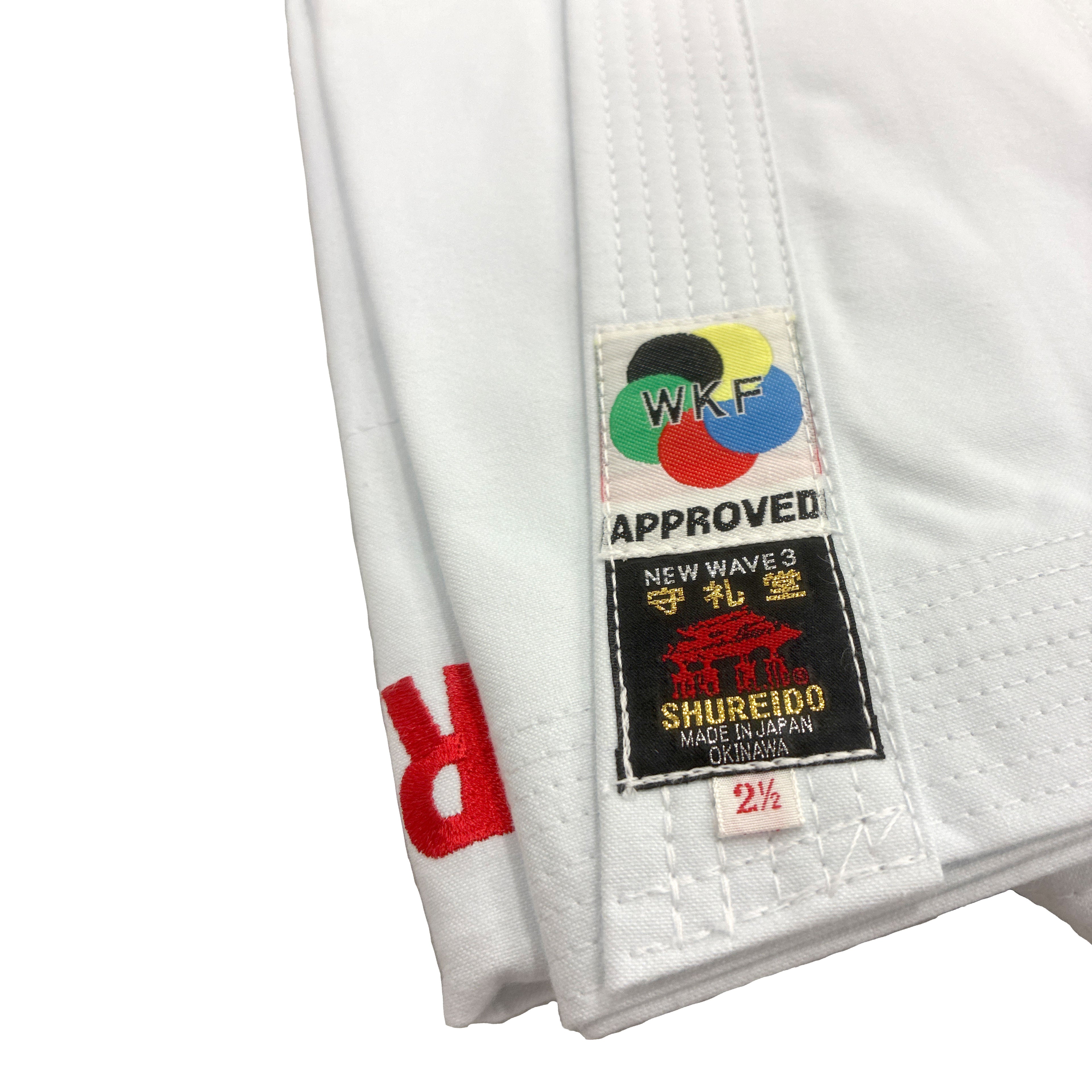 Karategui Shureido New Wave 3 WKF – Chaqueta (Roja o Azul) + Pantalón