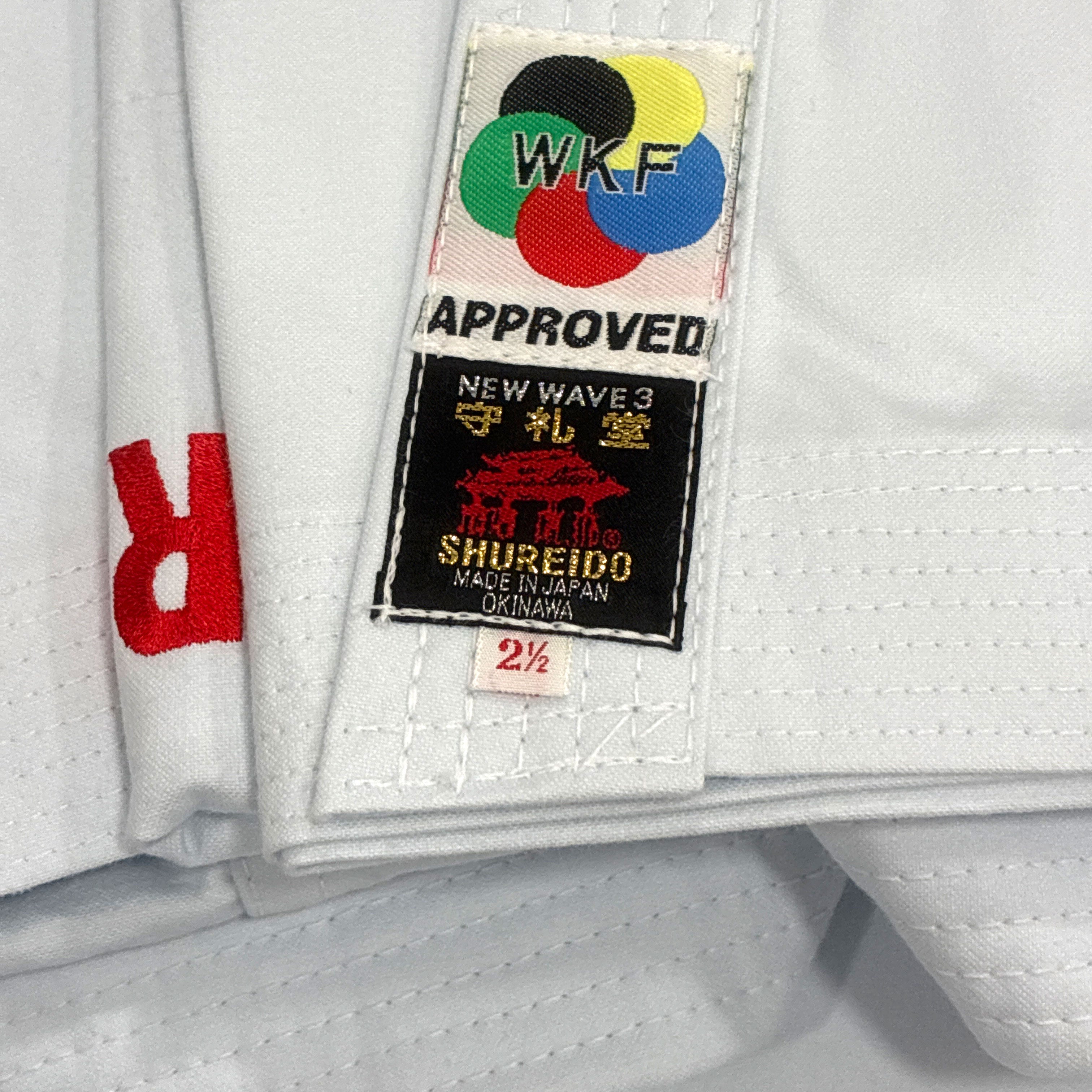 Pack Shureido New Wave 3 WKF – 2 Chaquetas (Roja y Azul) + Pantalón