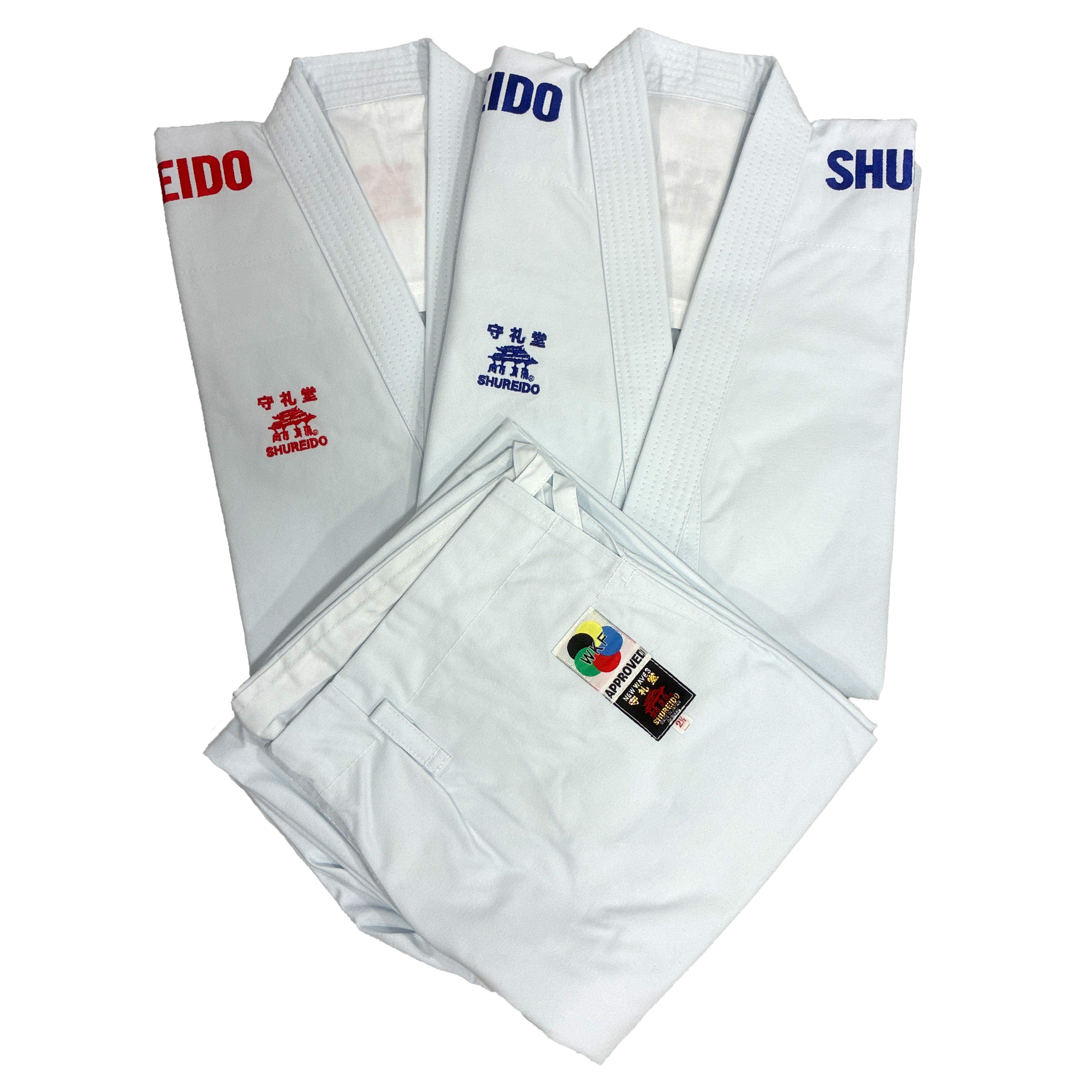 Pack Shureido New Wave 3 WKF – 2 Chaquetas (Roja y Azul) + Pantalón