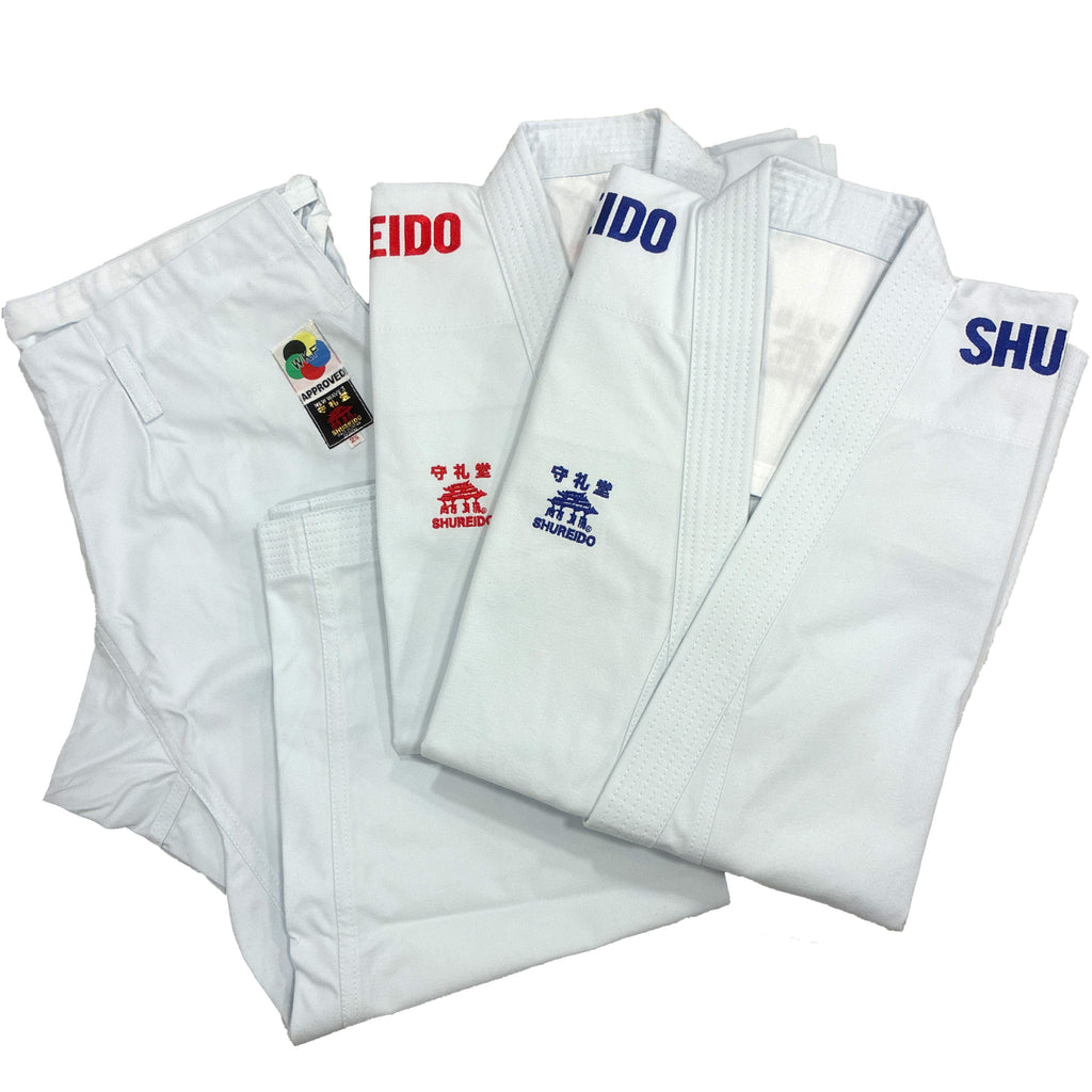 Shureido New Wave 3 WKF Set – 2 Jackets (Red & Blue) + Trousers