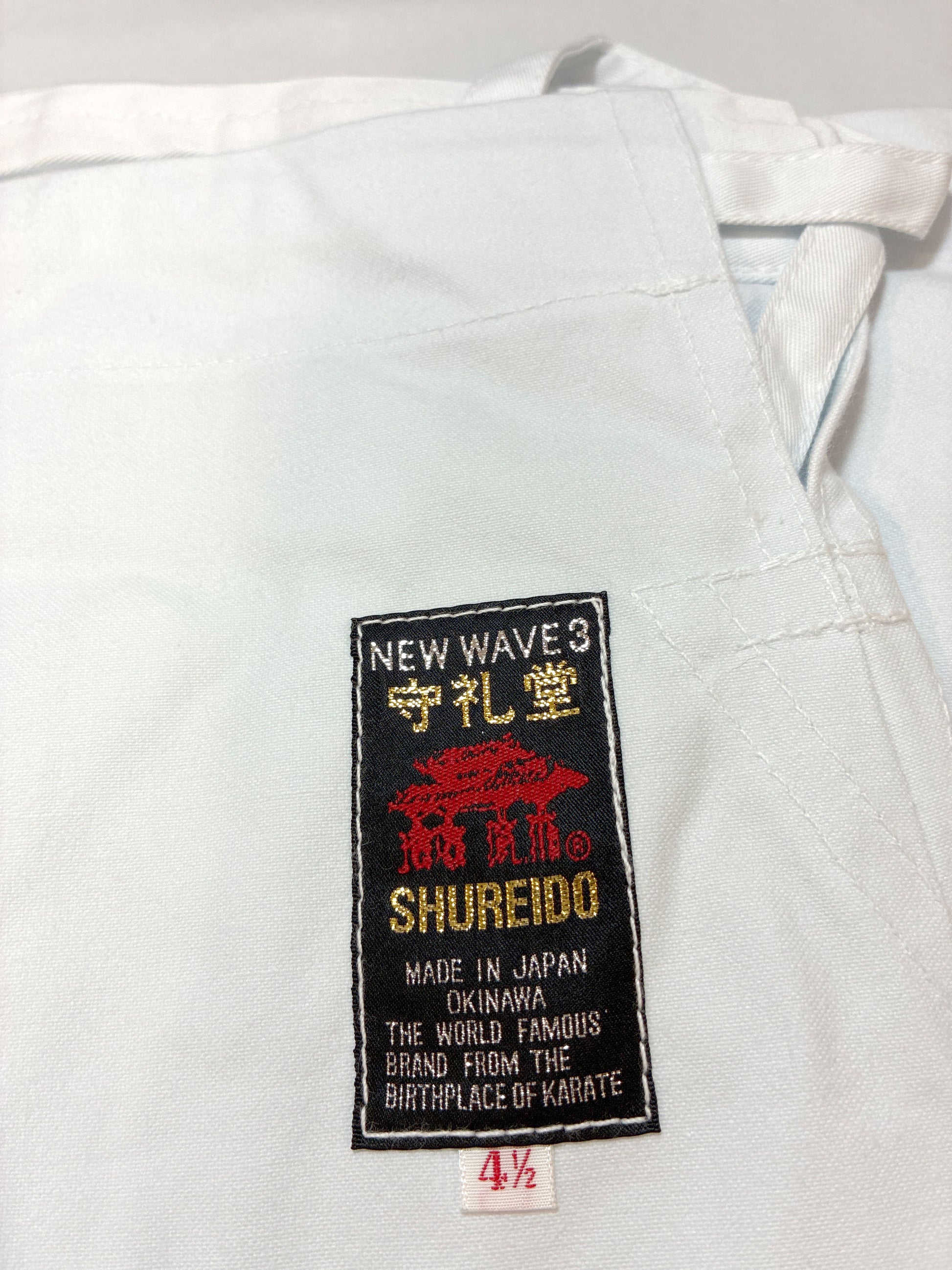 Karategi Shureido New Wave 3 – Gi de Peso Pesado para Kata