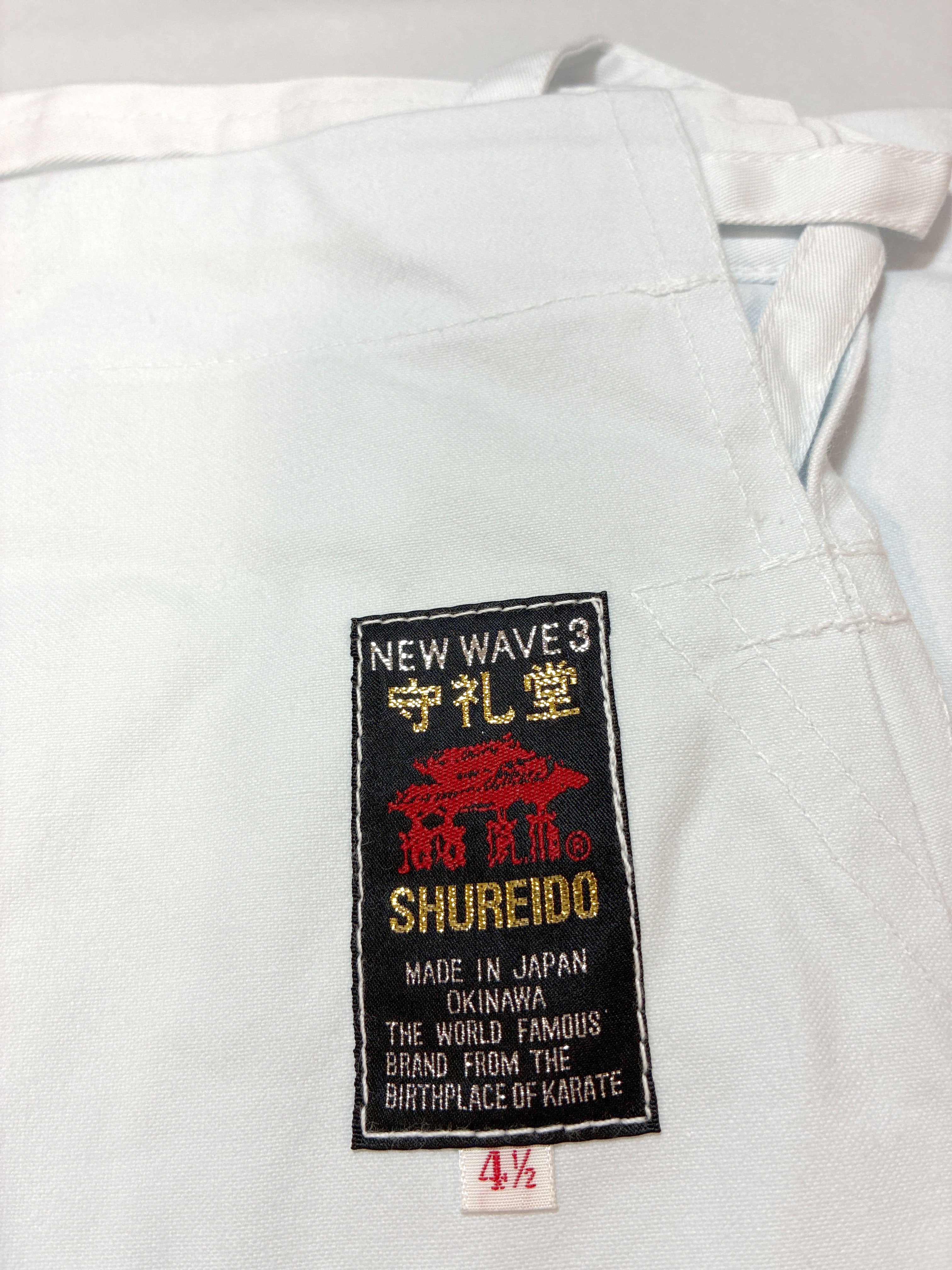 Karategi Shureido New Wave 3 – Gi de Peso Pesado para Kata