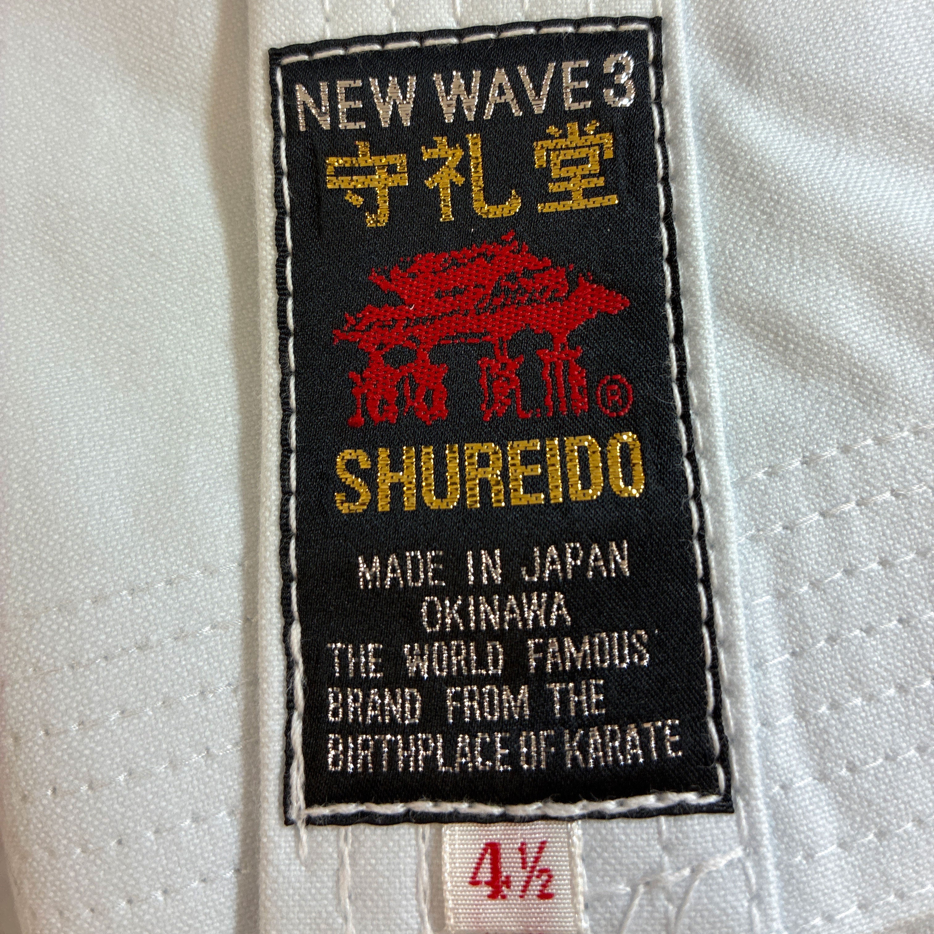 Karategi Shureido New Wave 3 – Gi de Peso Pesado para Kata