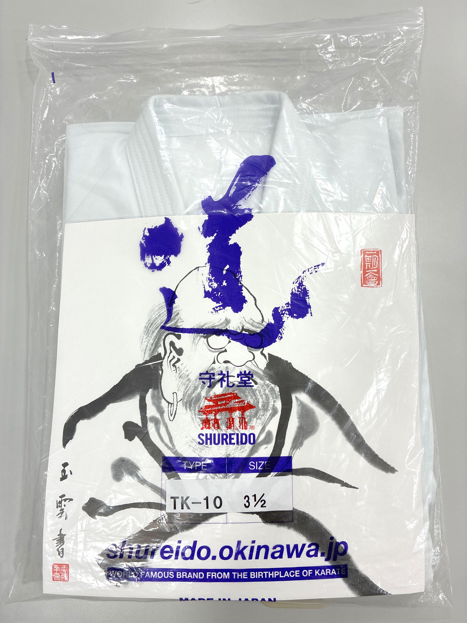 Shureido Sensei Tournament TK-10 Karategi – Midweight Cotton Gi