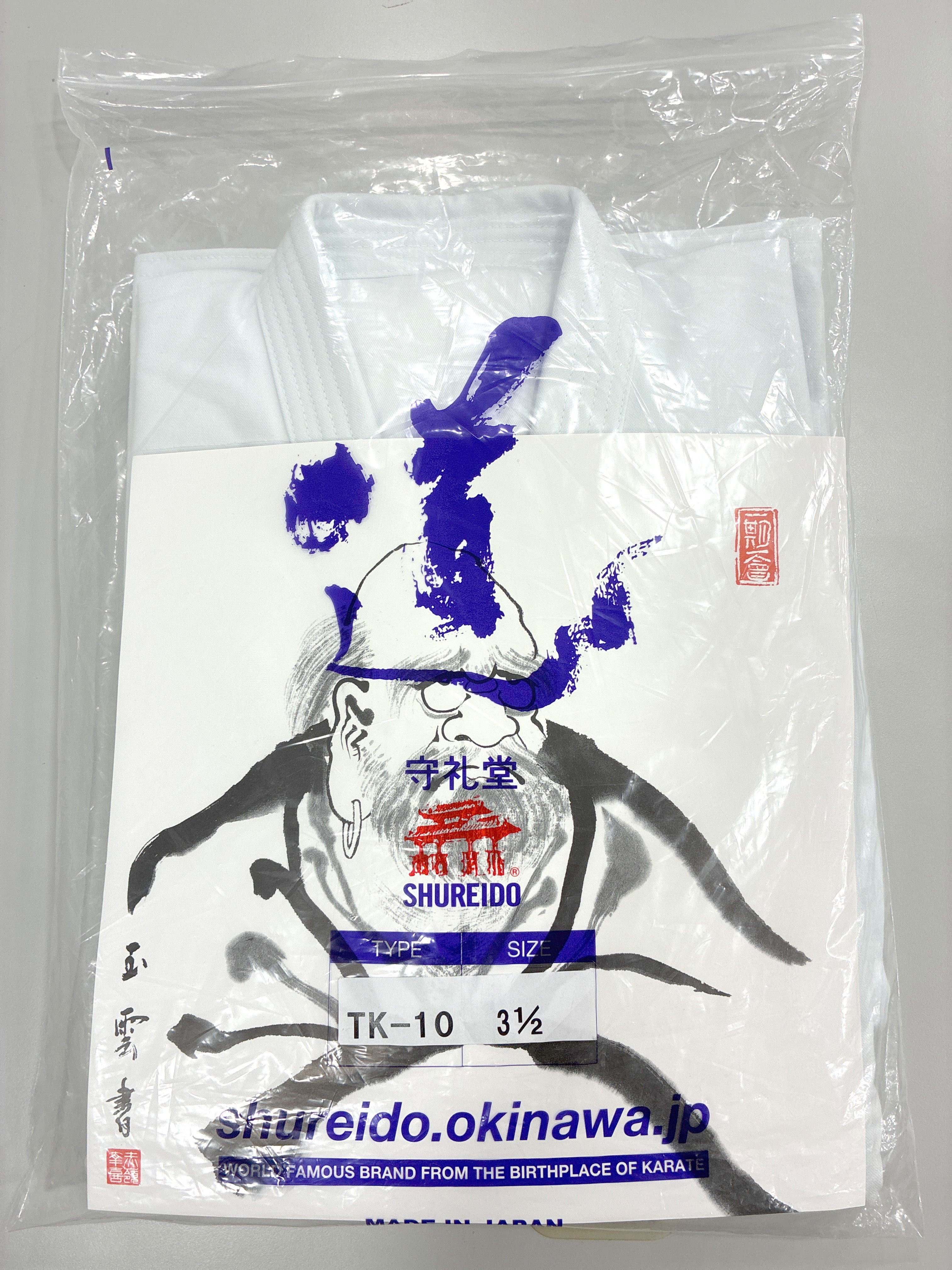 Karategui Shureido Sensei Tournament TK-10 – Gi de Algodón de Peso Medio