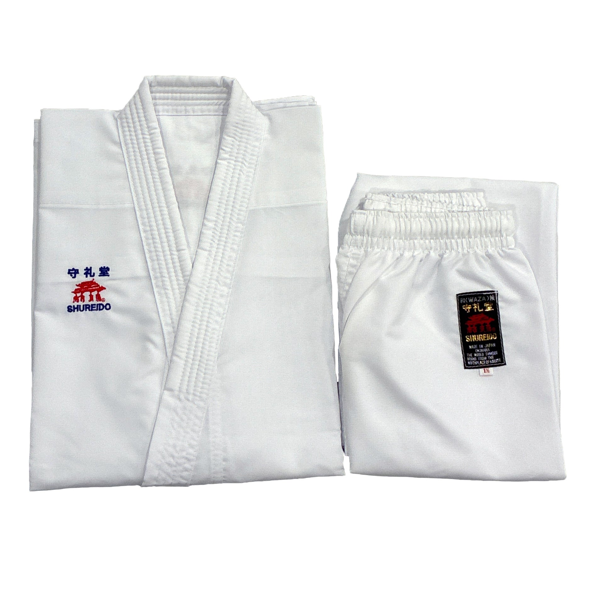 Karategui Shureido Waza – Kumite (Etiqueta WKF, Bordado Shureido)