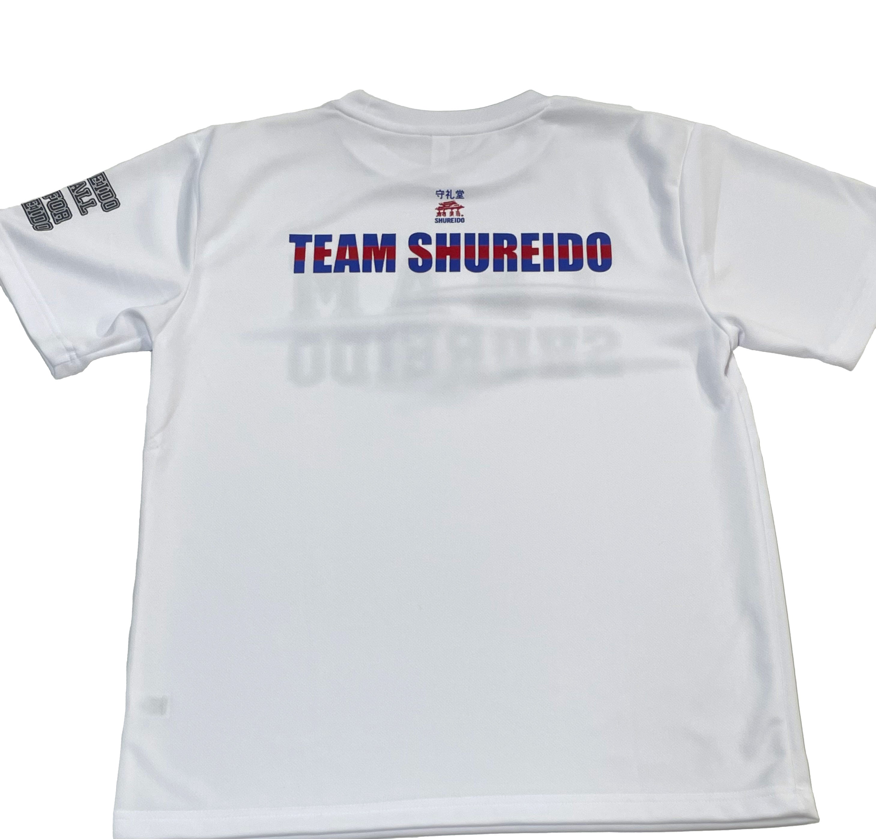 Camiseta Técnica Shureido Team – Blanca (Manga Corta)