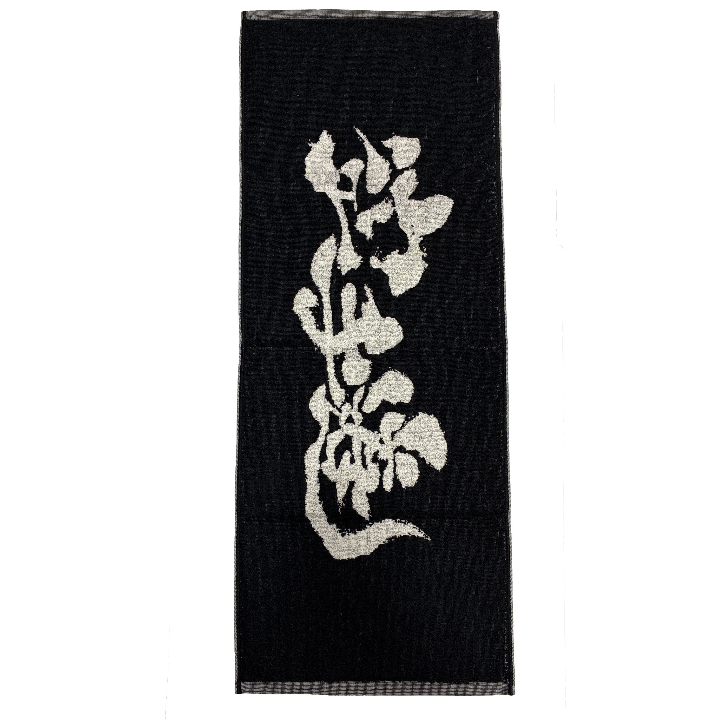 Toalla Shureido Karate Do – Negra/Azul (Imabari, Japón)