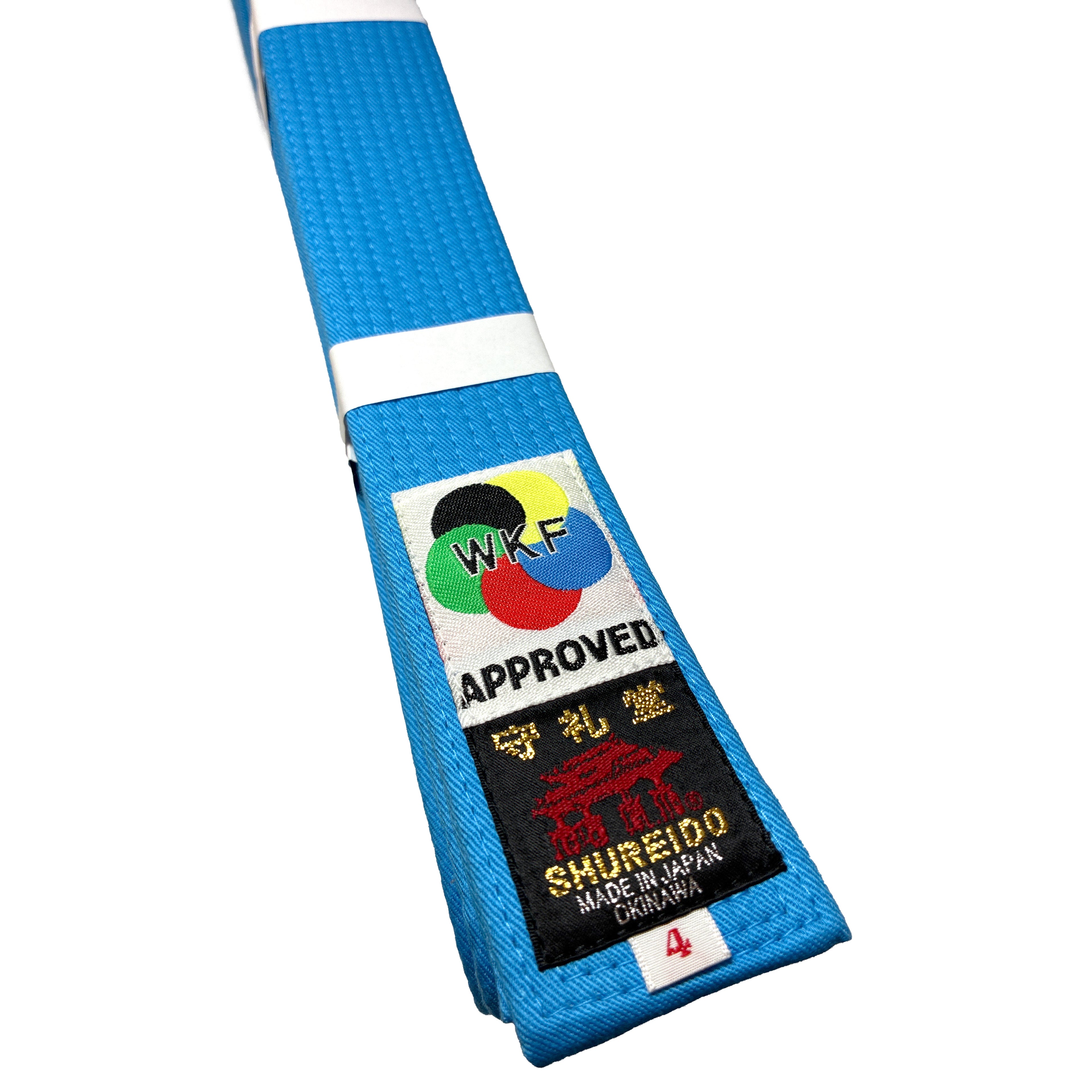 Cinturón Shureido Kata – Azul o Rojo (WKF Approved)