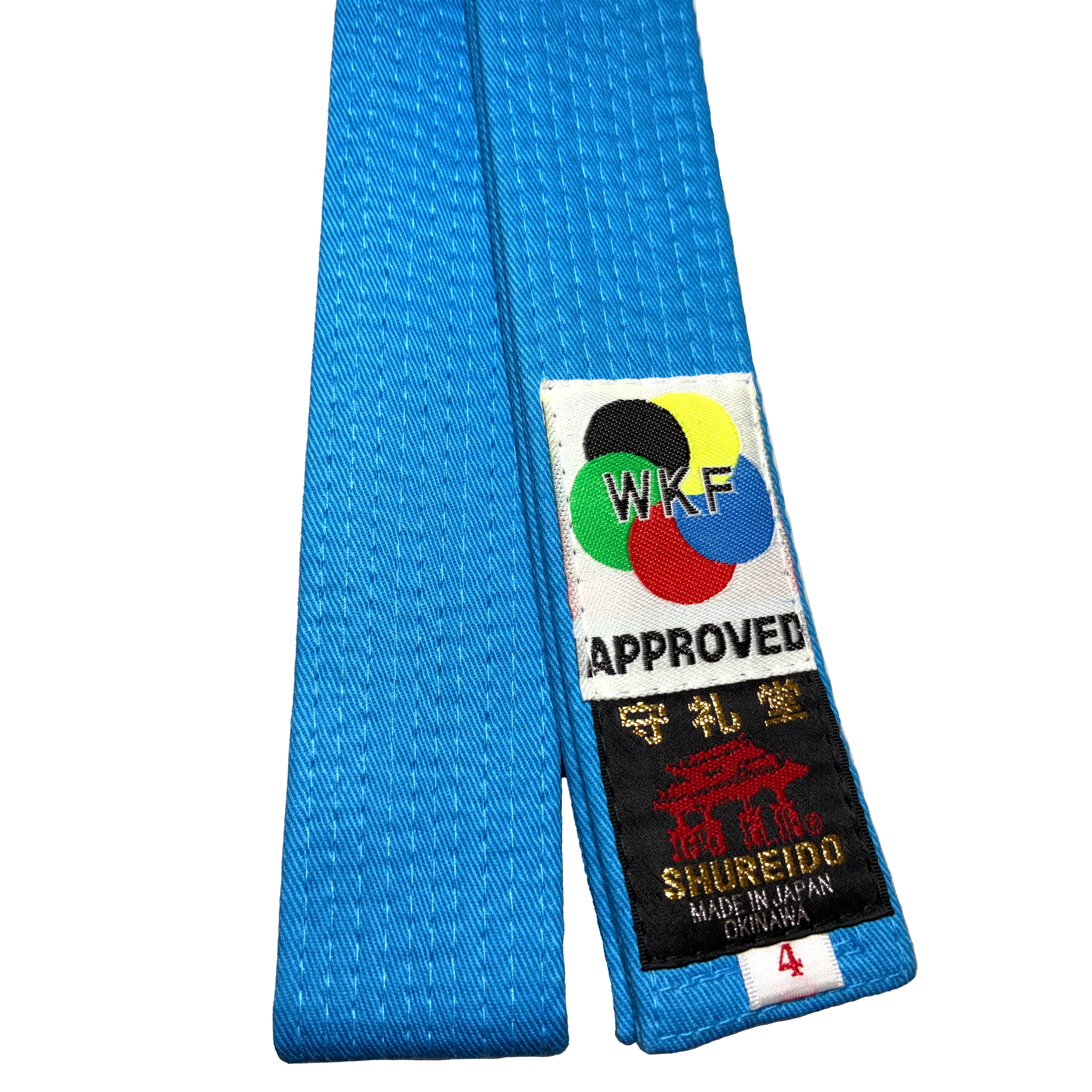 Cinturón Shureido Kumite – Azul o Rojo (WKF Approved)
