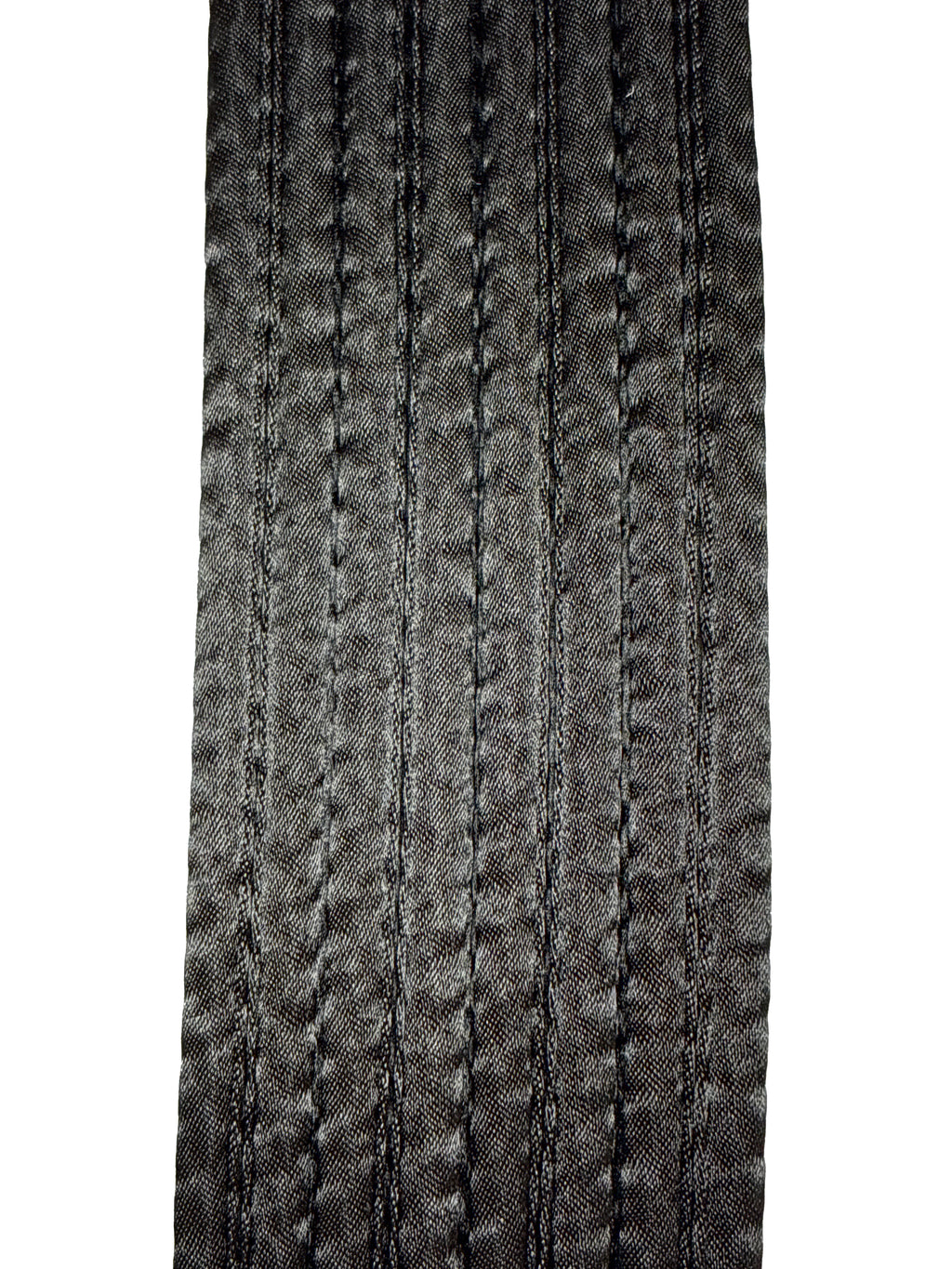 Ceinture Noire Shureido – Épaisseur Spéciale (Soie Satinée)

